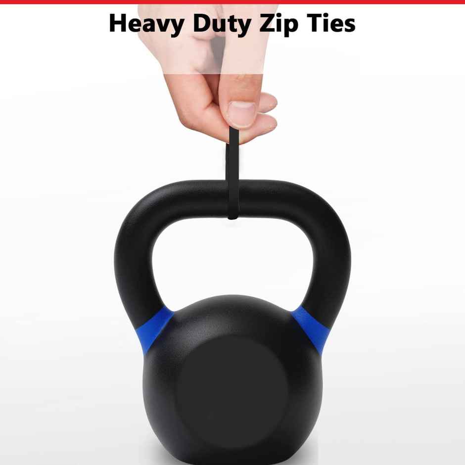 Robustt Cableties - 150 mm x 3.6mm | Black | 100 Pcs