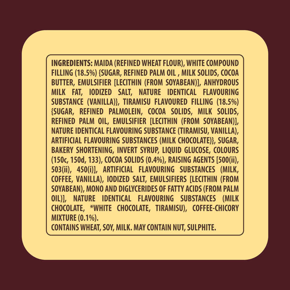 Sunfeast Dark Fantasy Mocha Vanilla Dual Fills Biscuit | Premium Treat