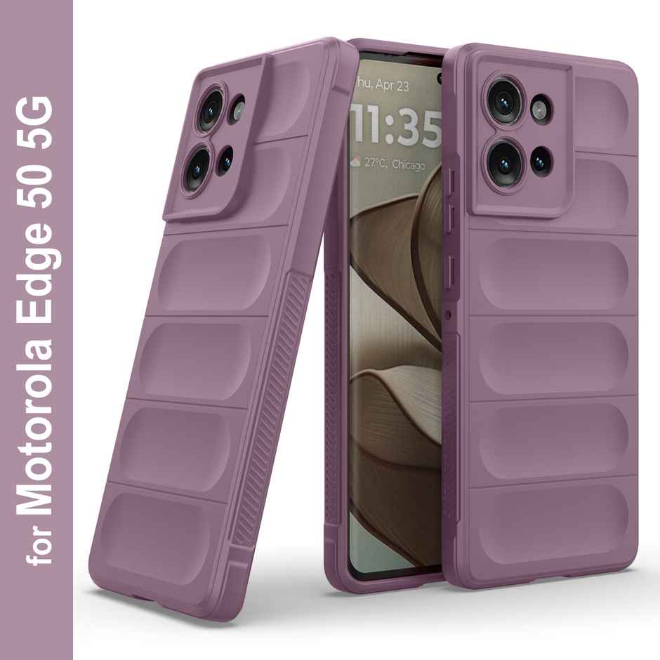 Zapcase Back Cover for Motorola Edge 50 | Magic-Lavender