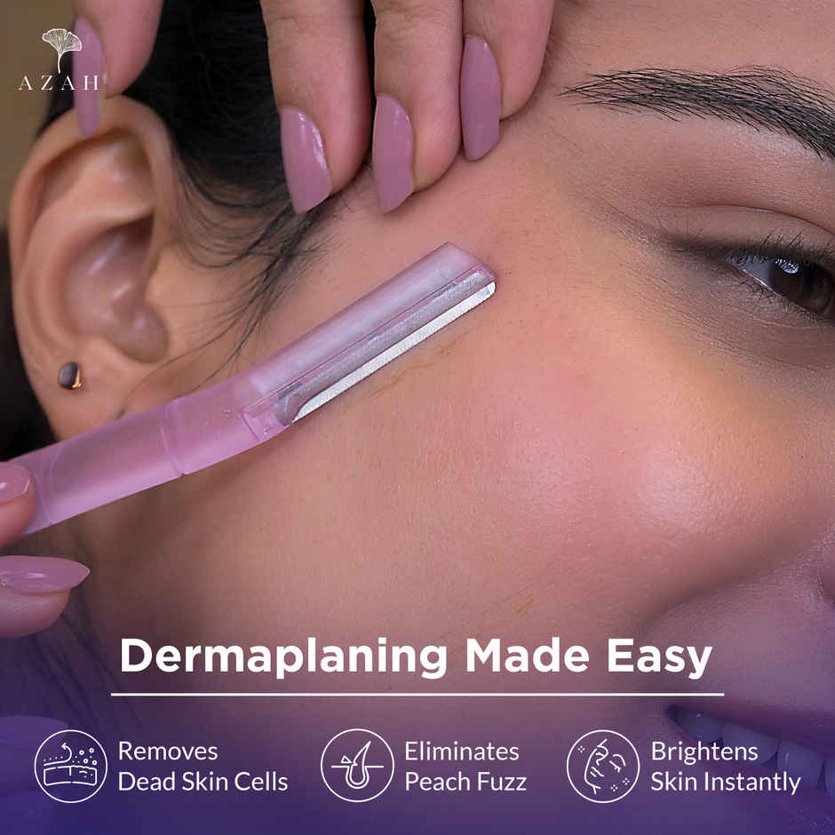 Azah Face & Eyebrow Razor Combo Pack