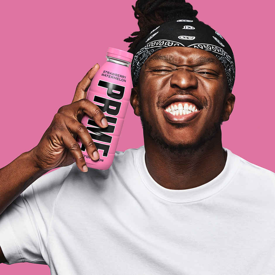 Prime Hydration Strawberry and Watermelon Energy Drink