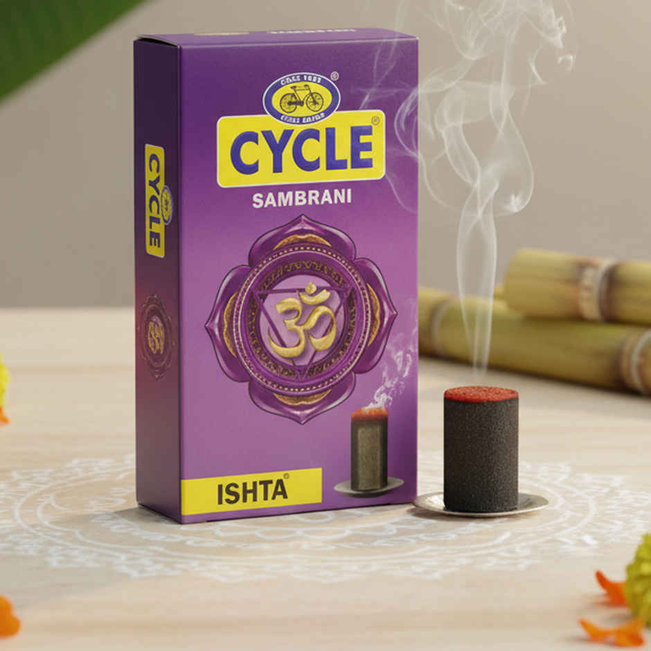 Pure Stem Sambrani | Ishta | Pack of 14 | Cycle