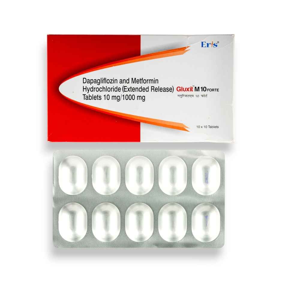 Gluxit M 10 Forte Tablet ER