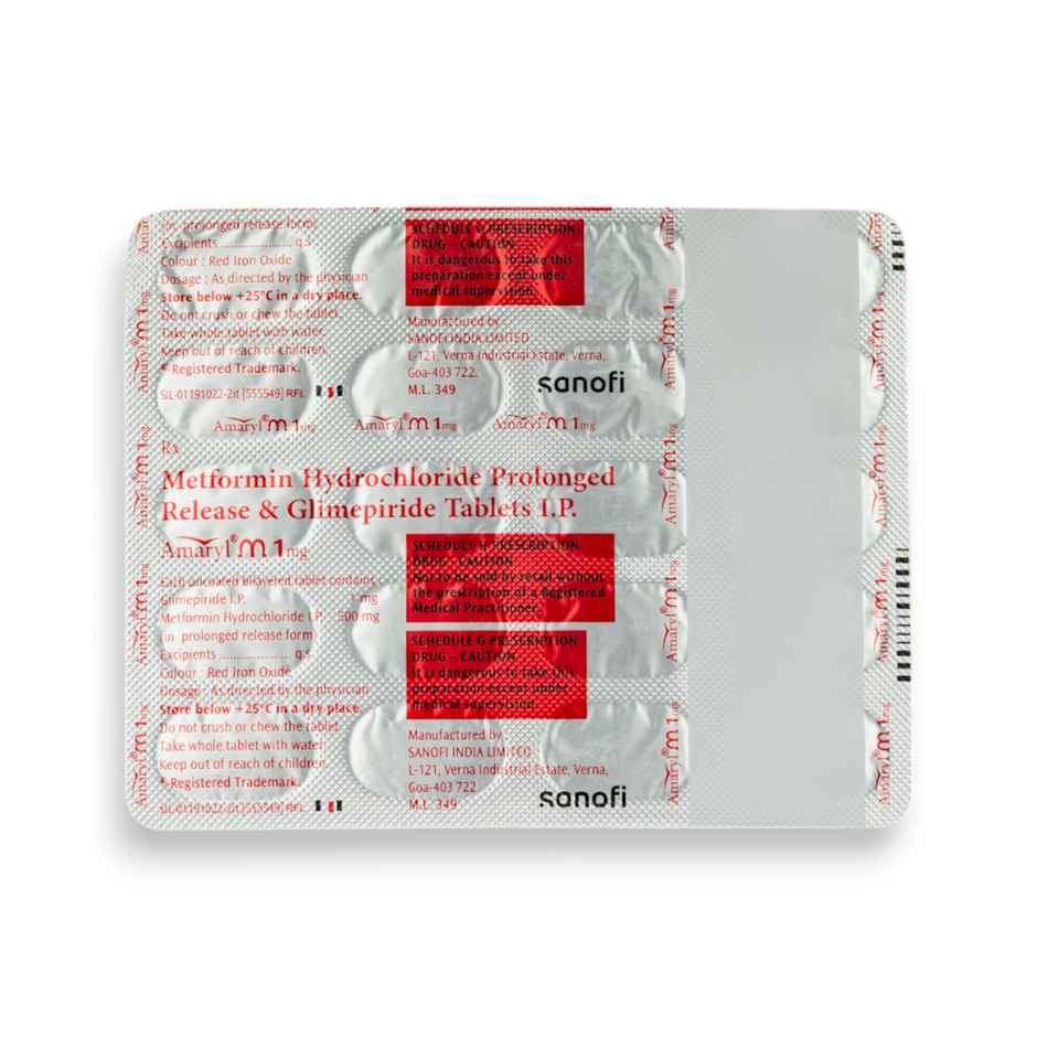 Amaryl M Tablet PR