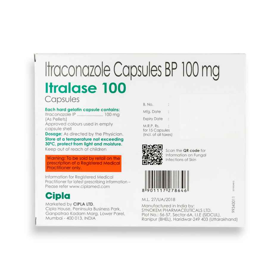 Itralase 100 Capsule
