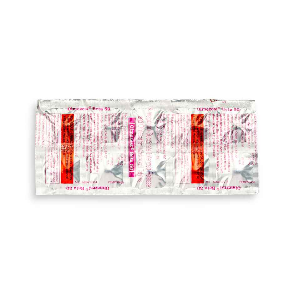 Olmezest Beta 50 Tablet ER