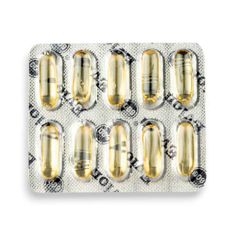 Evion 600 Soft Gelatin Capsule