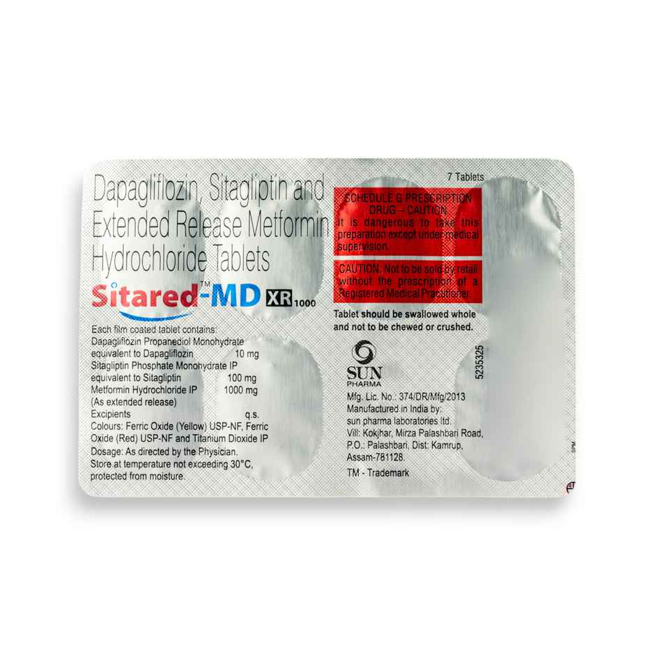 Sitared-MD XR 1000 Tablet
