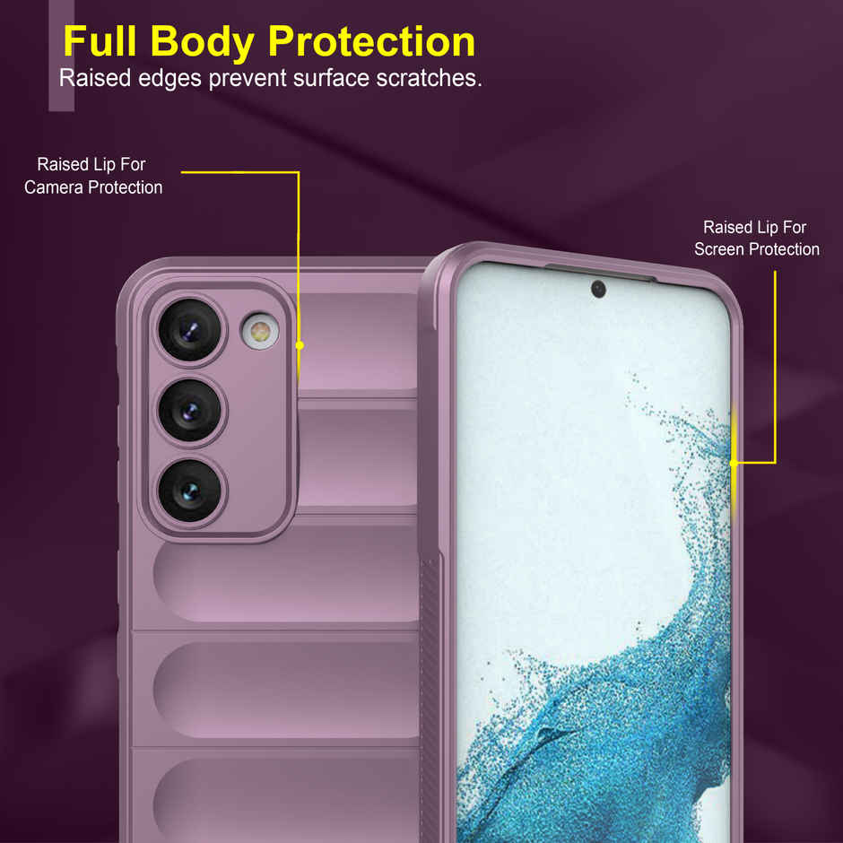 Zapcase Back Cover For Samsung Galaxy S23 5G (Magic-Lavender)