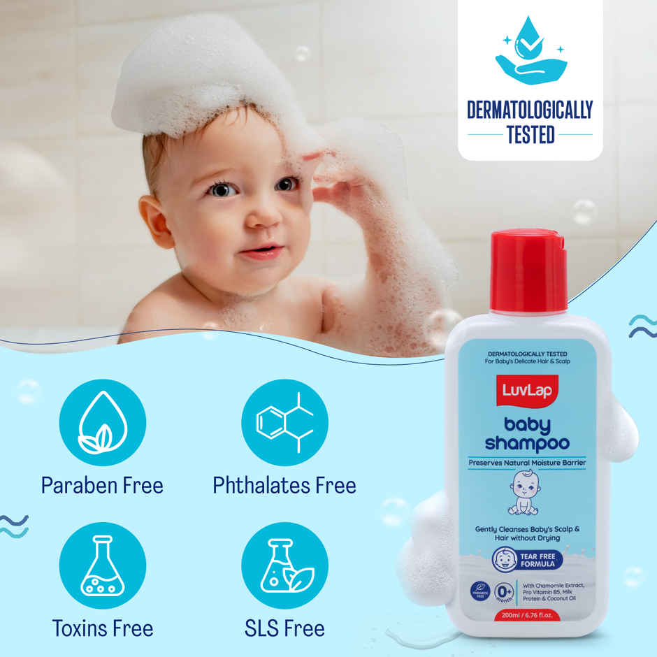 LuvLap Baby Shampoo