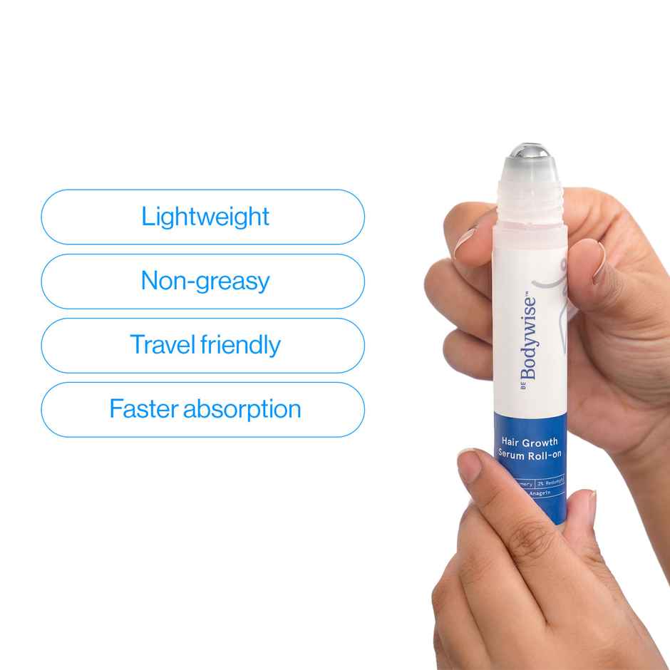 Be Bodywise 3% Rosemary Hair Growth Serum Roll-On