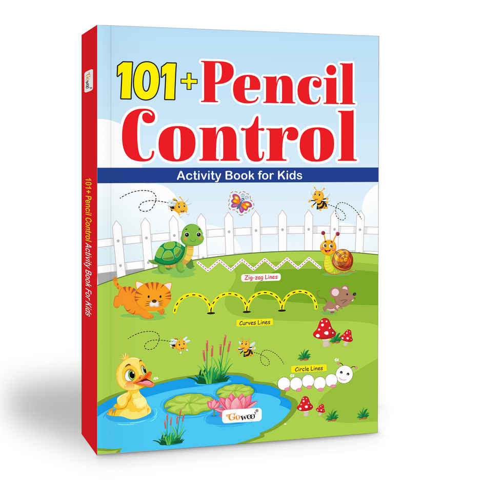 101+ Pencil Control Activity Book for Kids | Preschool Learning Book | Writing Practice Book