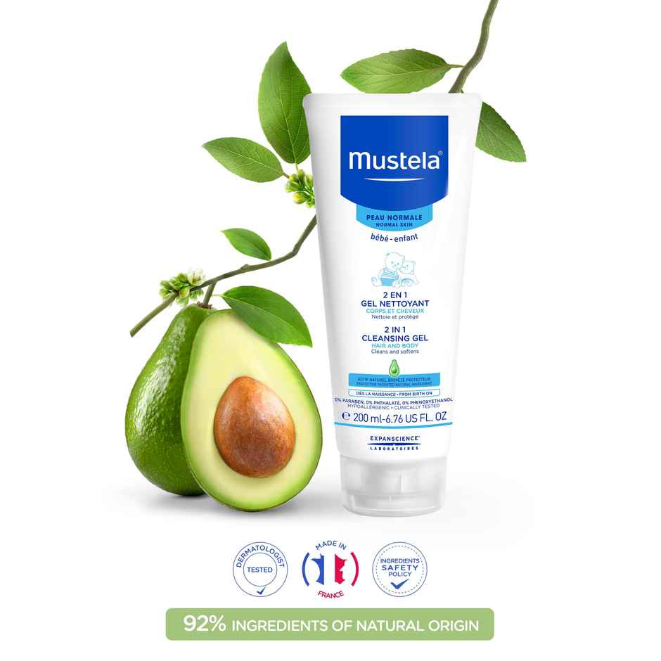 Mustela 2 In 1 Cleansing Gel