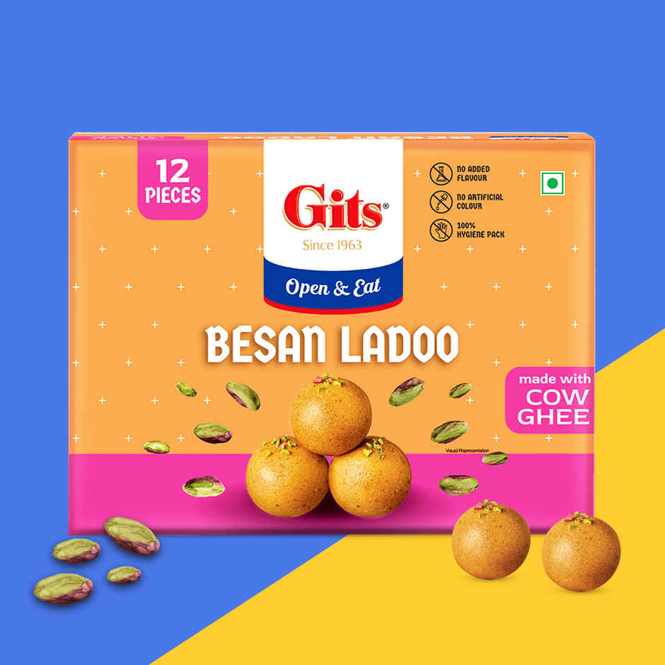 Gits Besan Laddoo | Sweet & Delicious