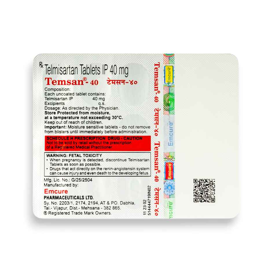 Temsan-40 Tablet