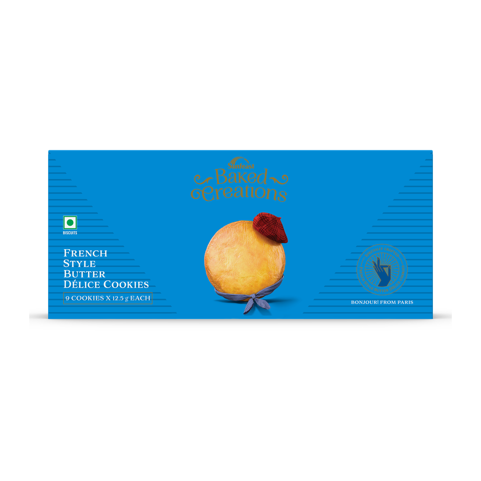 Butter Cookies Crafted in French Style by Sunfeast Baked Creations