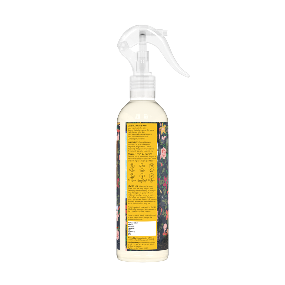 Hibiscus Monkey Velvet Spray Bergamot