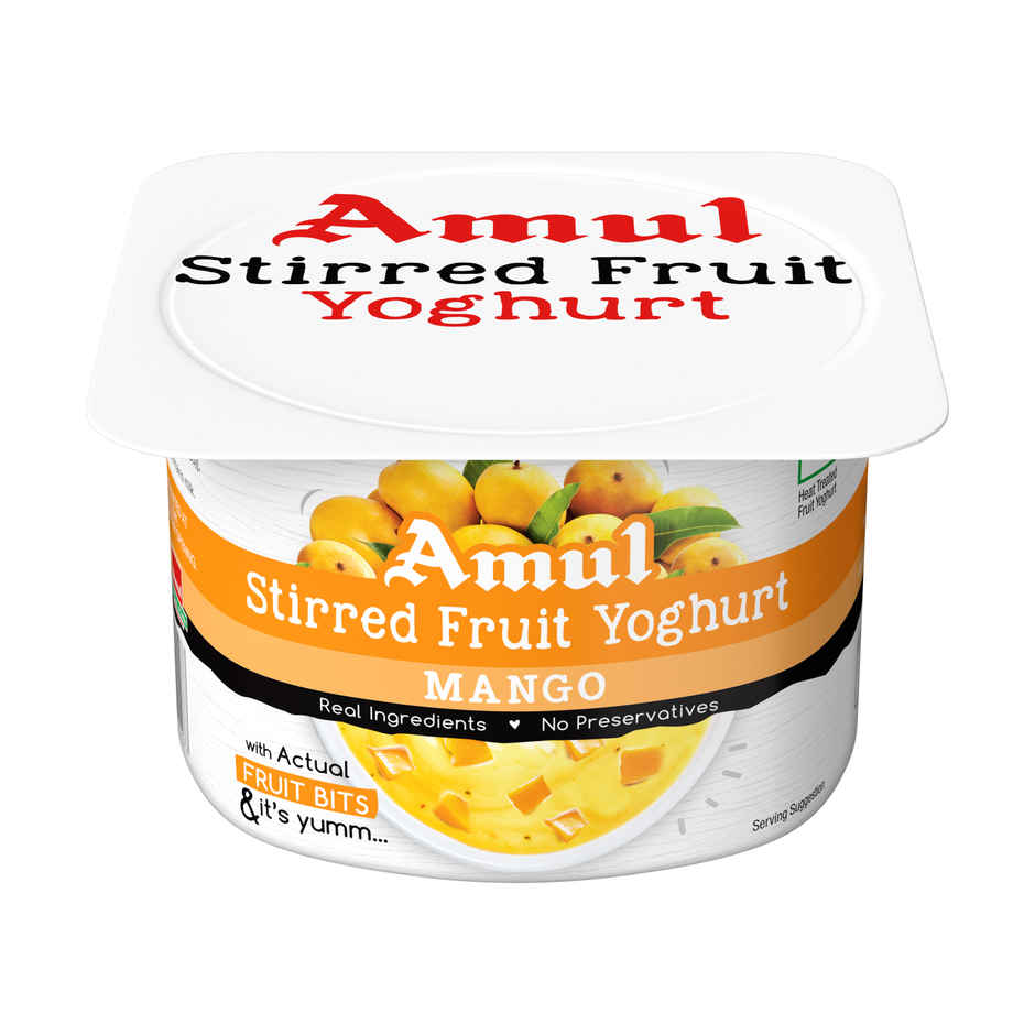 Amul Stirred Yoghurt Fruit | Mango