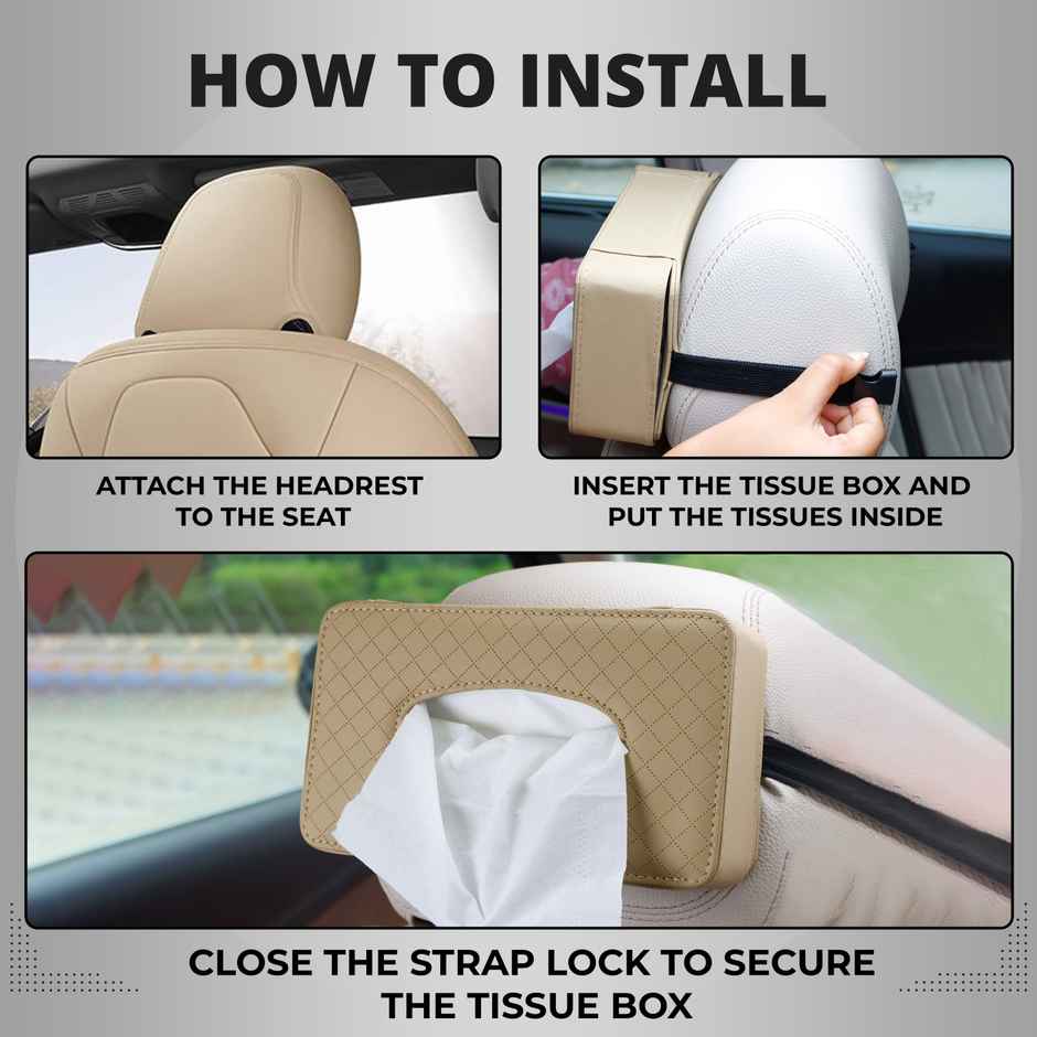 Robustt Stainless Steel Holder - Beige