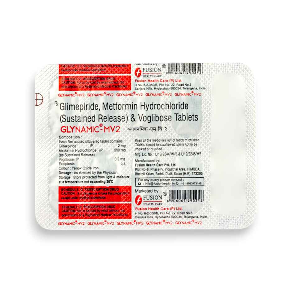 GLYNAMIC-MV2 Tablet SR