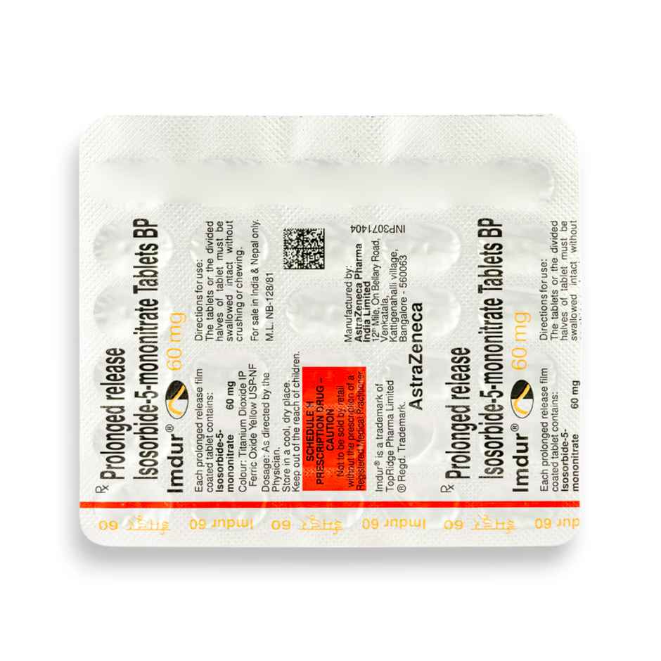 Imdur 60mg Tablet PR