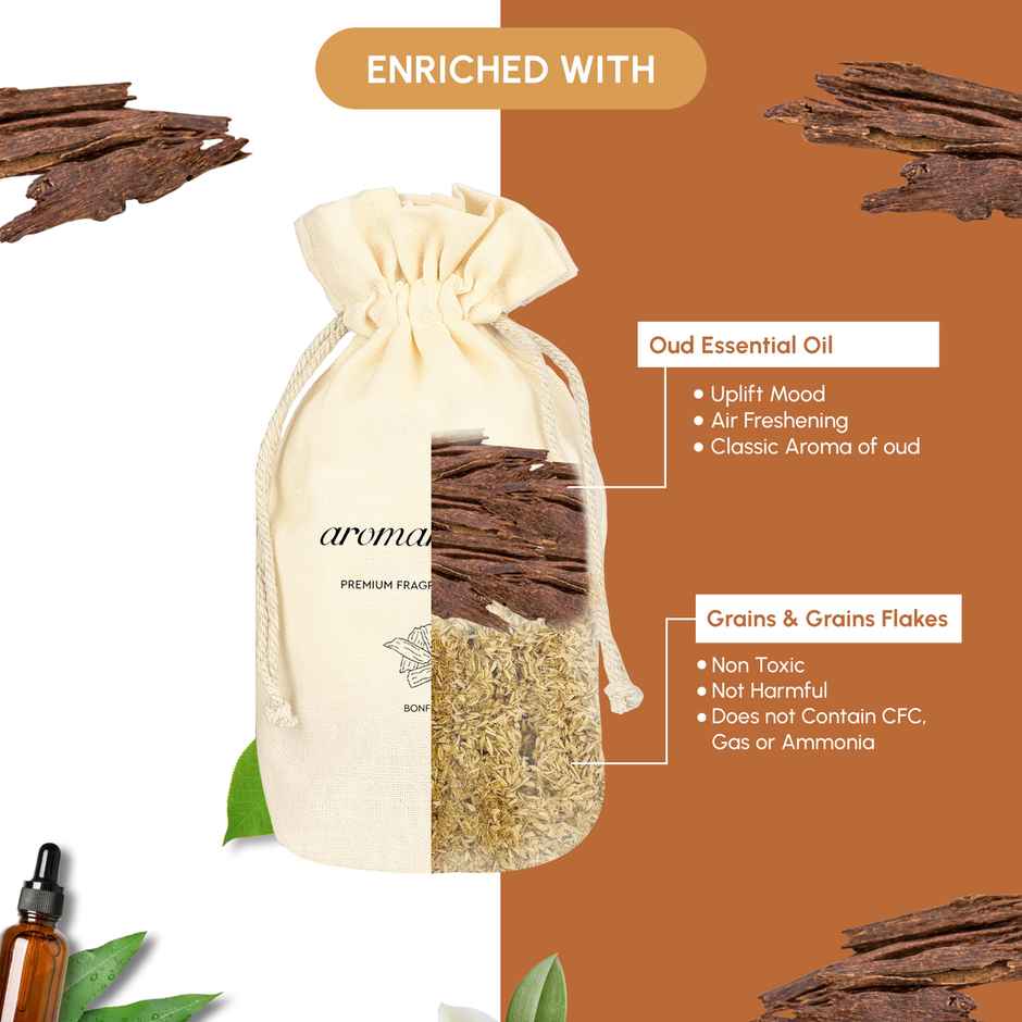 Aromahpure Car Perfume Fragrance Flakes - Royal Oud