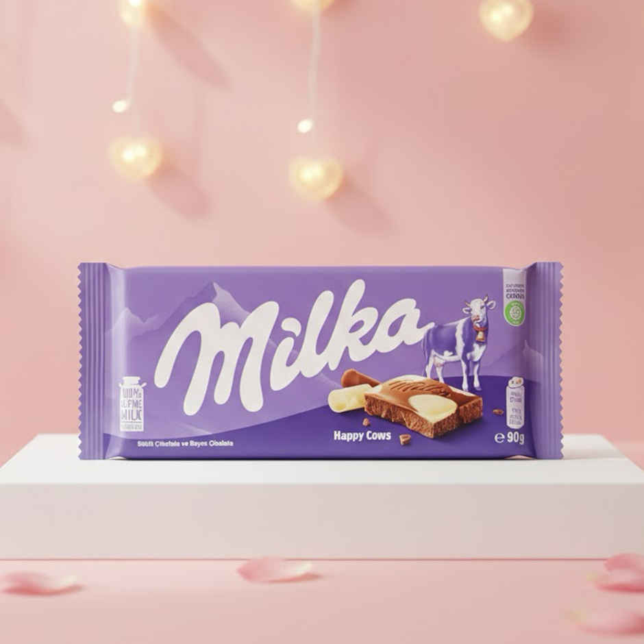 Milka Happy Cows Chocolate Bar