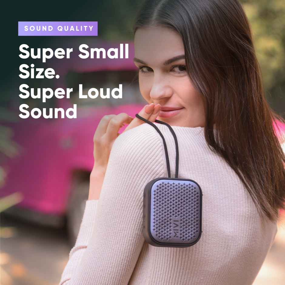 Mivi Roam2 Bluetooth Speaker | Black