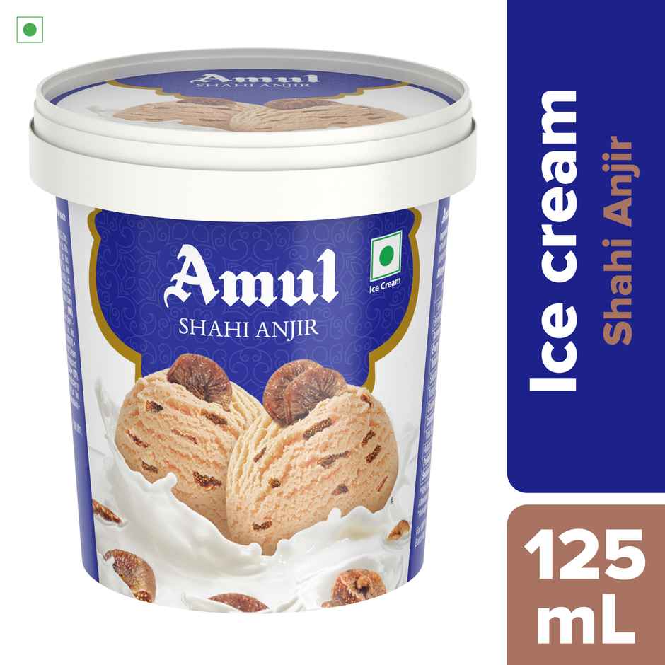 Amul Sugar Free Shahi Anjir Ice Cream Cup
