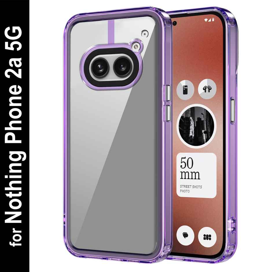 Zapcase Back Cover for Nothing Phone 2A 5G | Space-Purple