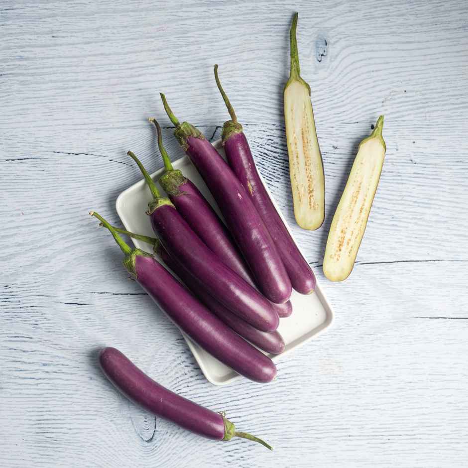 Brinjal Long Purple