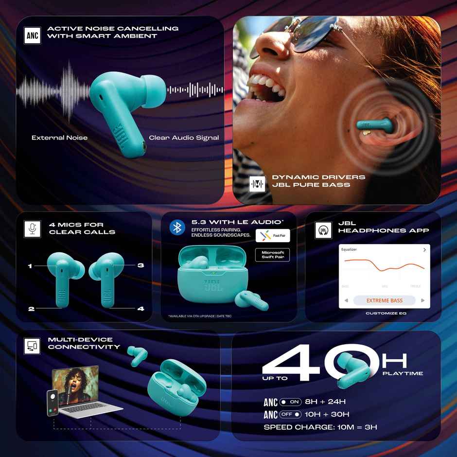 Jbl Wave Beam 2 - Green