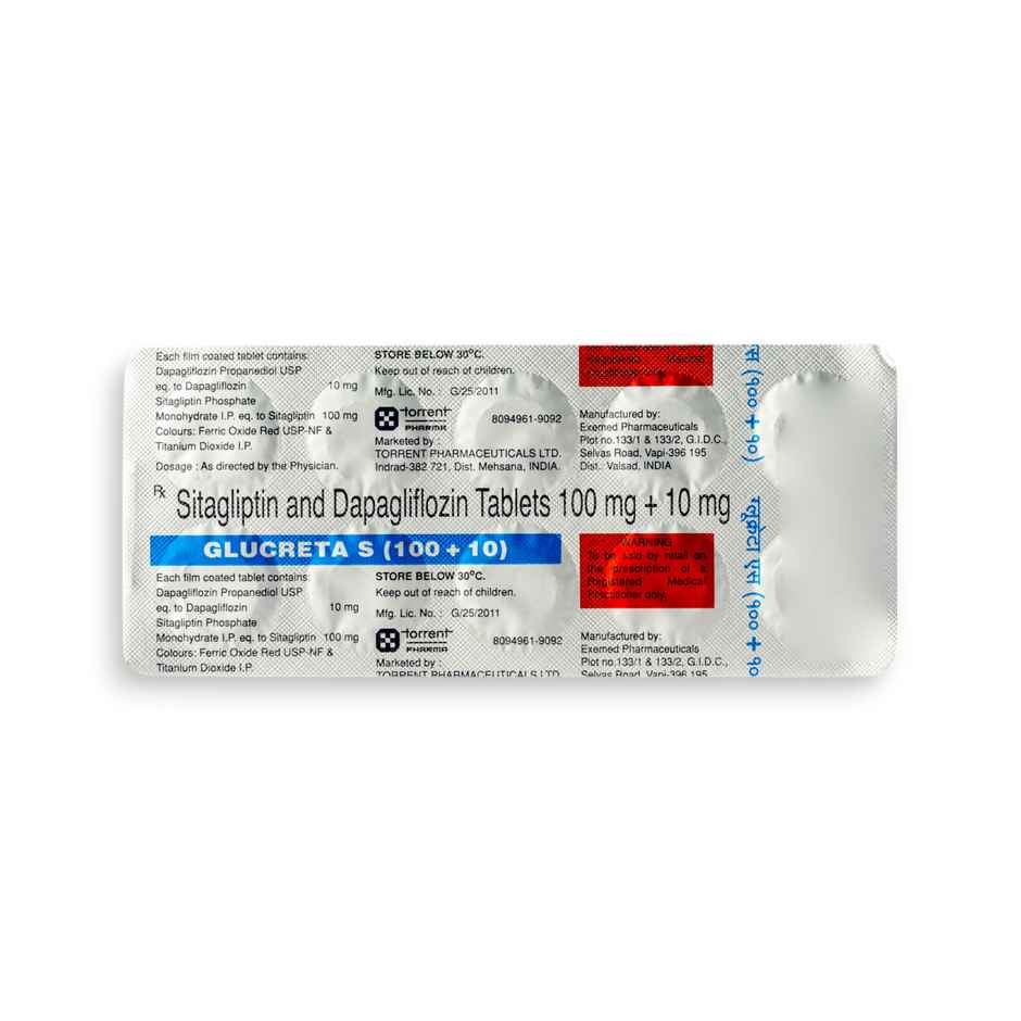 Glucreta S (100+10) Tablet