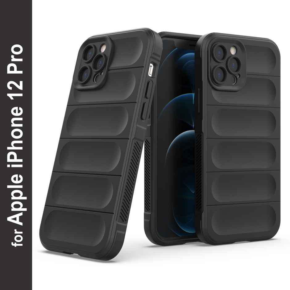 Zapcase Back Cover for Apple iPhone 12 Pro | Magic-Black