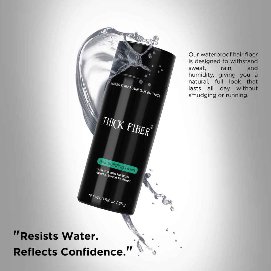 Thick Fiber Black For Thin Or Bald Spots Men And Women
