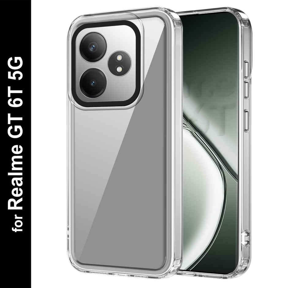 Zapcase Back Cover for Realme GT 6T 5G | Space-Clear