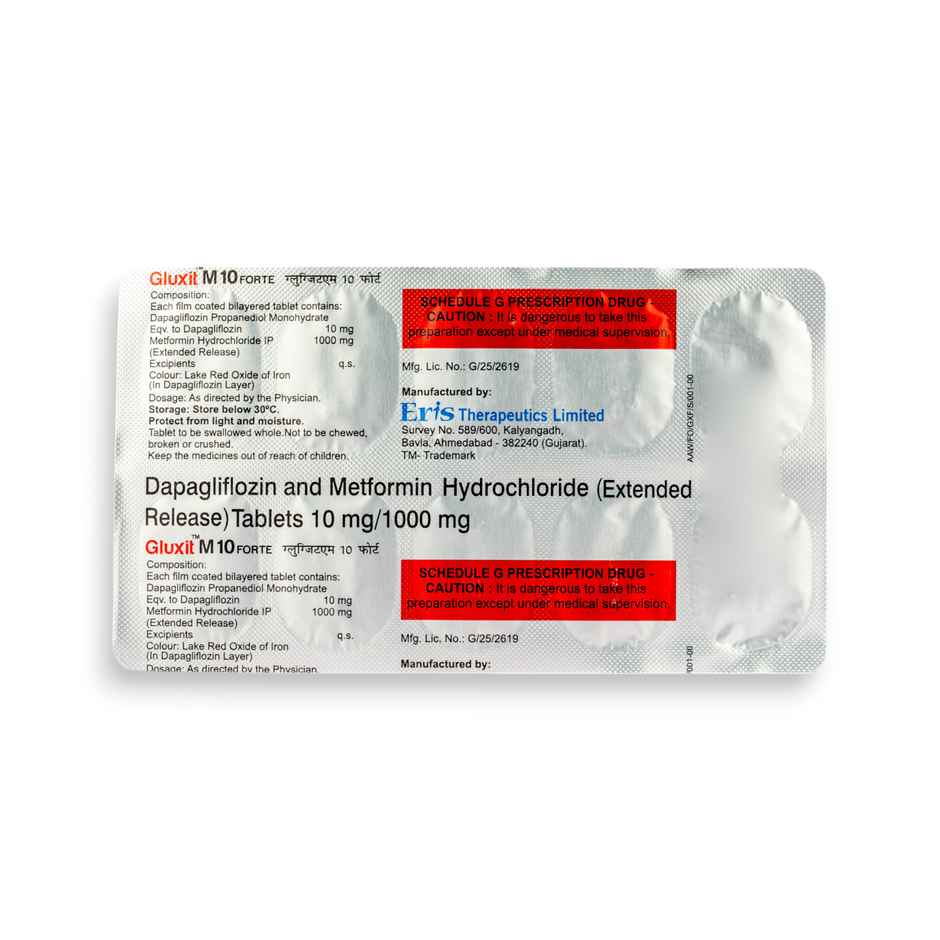 Gluxit M 10 Forte Tablet ER