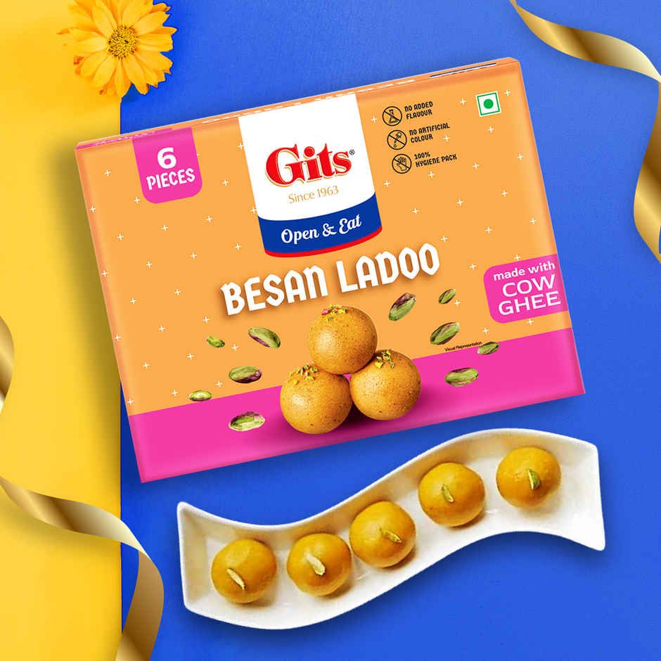 Gits Besan Laddoo | Sweet & Delicious