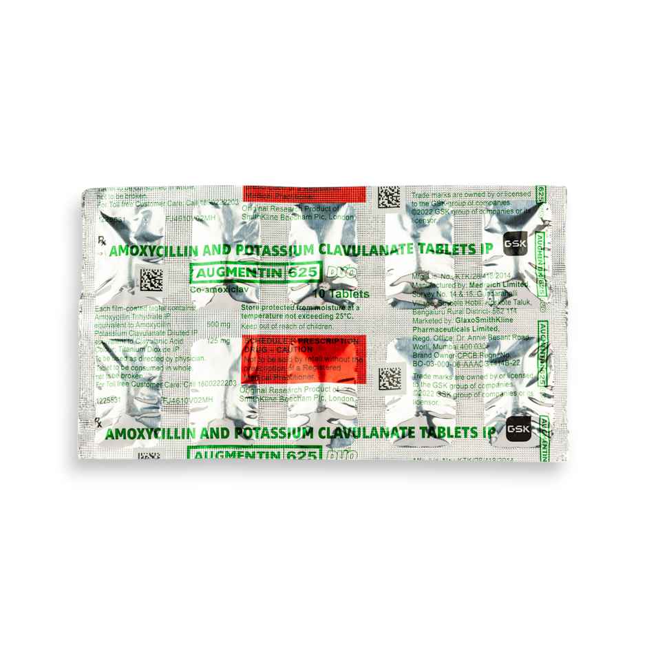 Augmentin 625 Duo Tablet