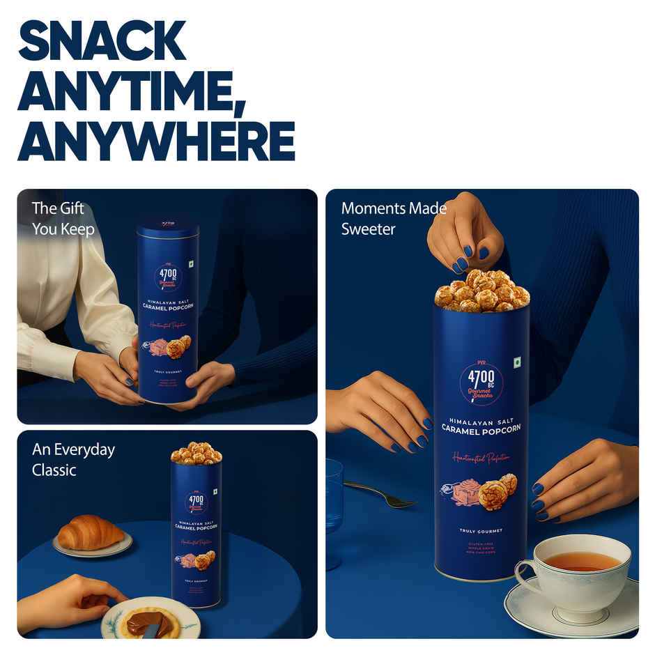 4700BC Himalayan Salt Caramel Popcorn Tin