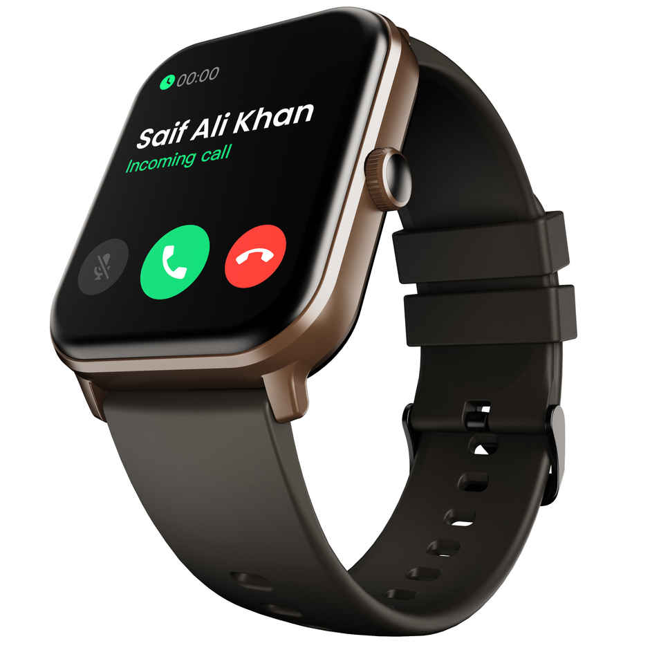 GOBOULT (Formerly Boult) Dive+ Bluetooth Calling | 500 nits | 150+ Watch Faces | Black Coffee