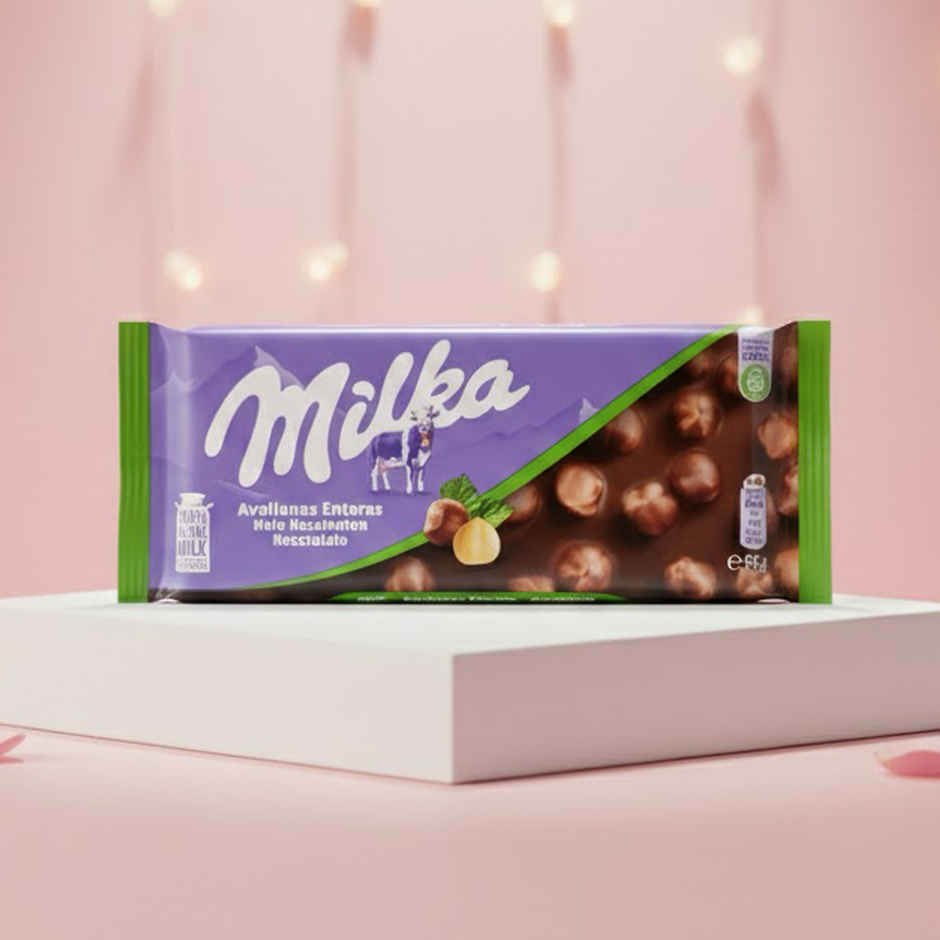 Milka Hazelnut Chocolate Pouch
