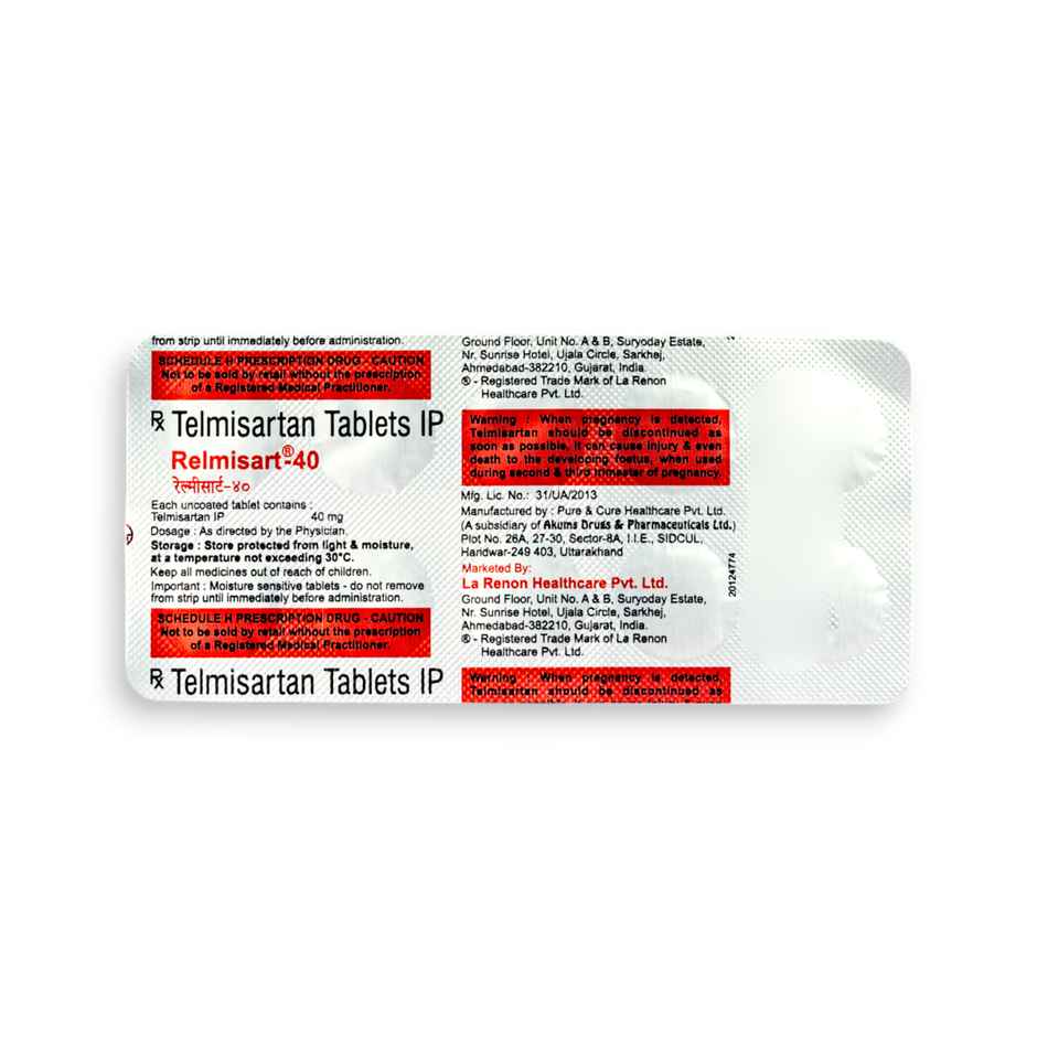 Relmisart-40 Tablet