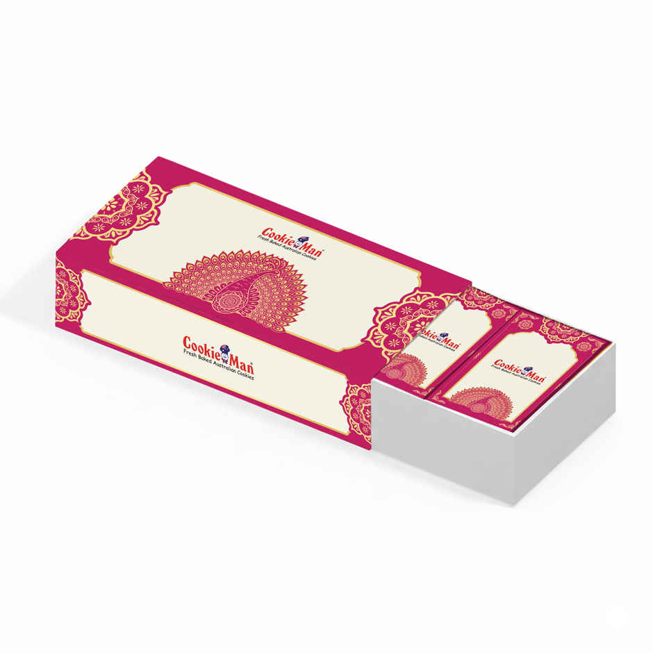 Cookie Man Celebration Festive Combo Gift Box | Paan & Thandai Cookies Assortment