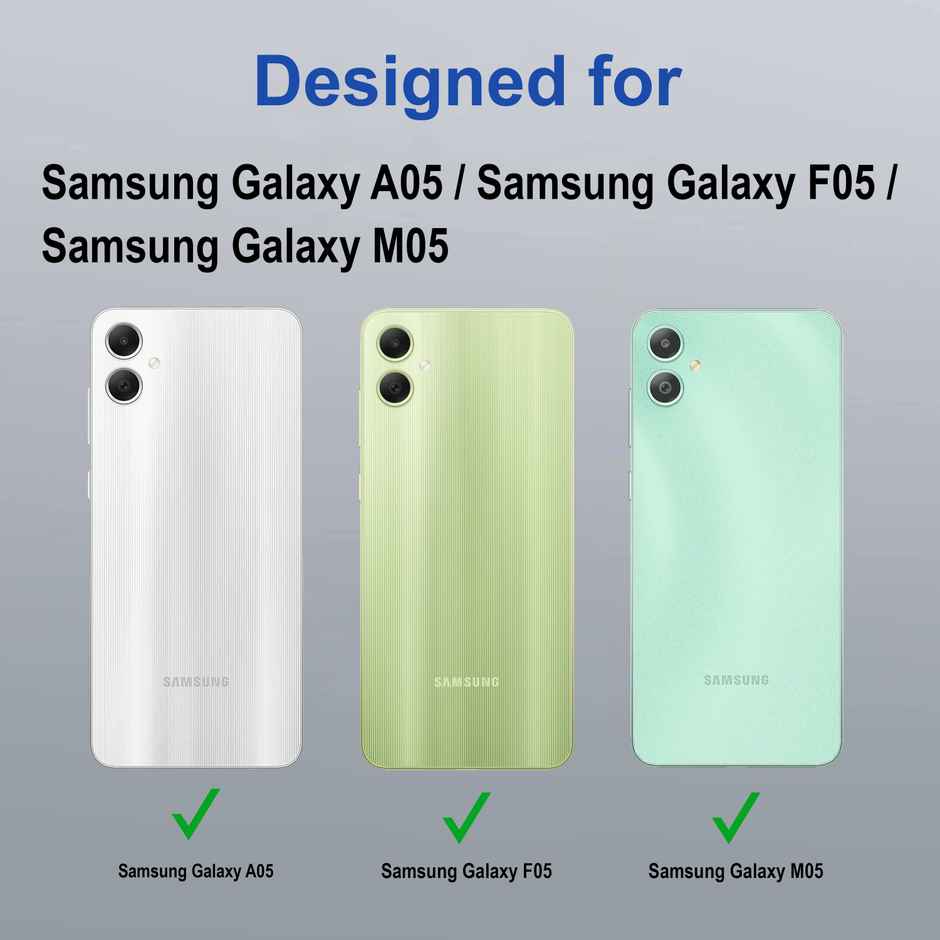 Zapcase Back Cover for Samsung Galaxy A05 | Space-Clear