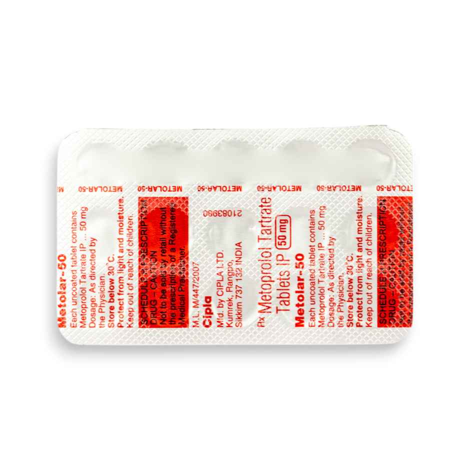Metolar-50 Tablet