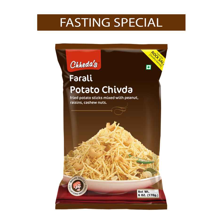 Chheda's Farali Potato Chivda | Savory & Crunchy