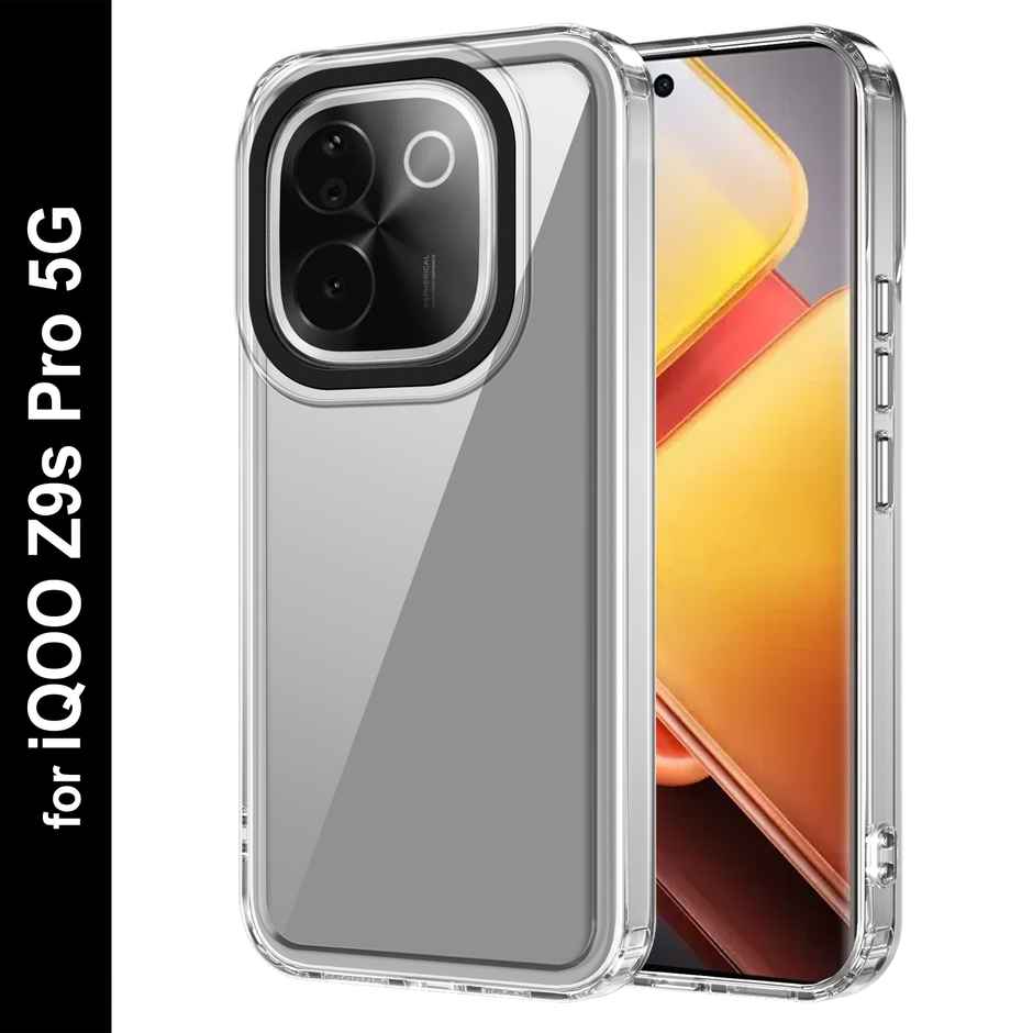 Zapcase Back Cover for iQOO Z9s Pro 5G | Space-Clear