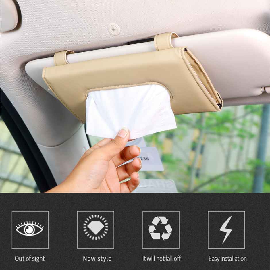 Robustt Sunvisor Stainless Steel Holder | Solid - Beige