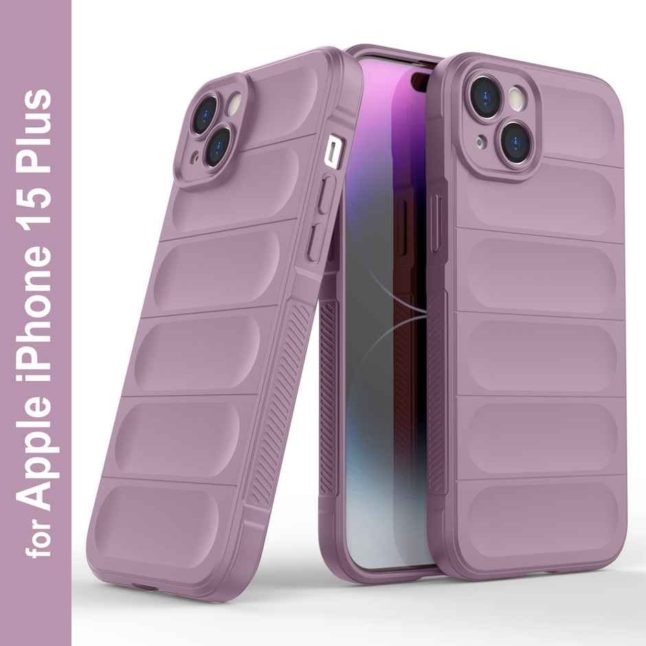 Zapcase Back Cover for Apple iPhone 15 Plus | Magic-Lavender